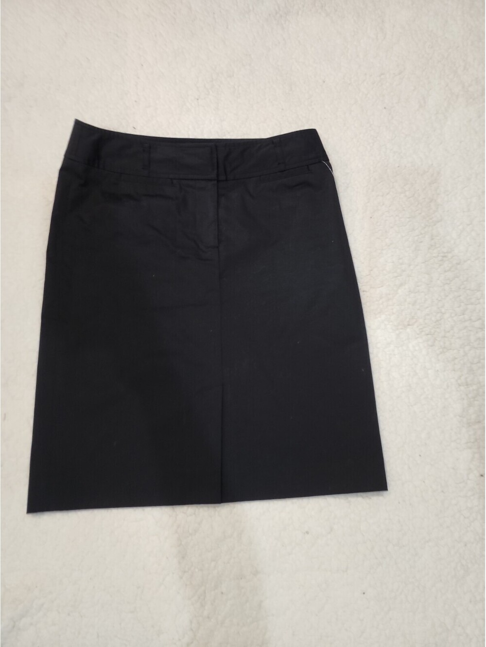 Ann Taylor LOFT Black Lined Skirt Size 4